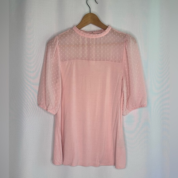 SUZY SHIER High Neck Blouse - Picture 1 of 5